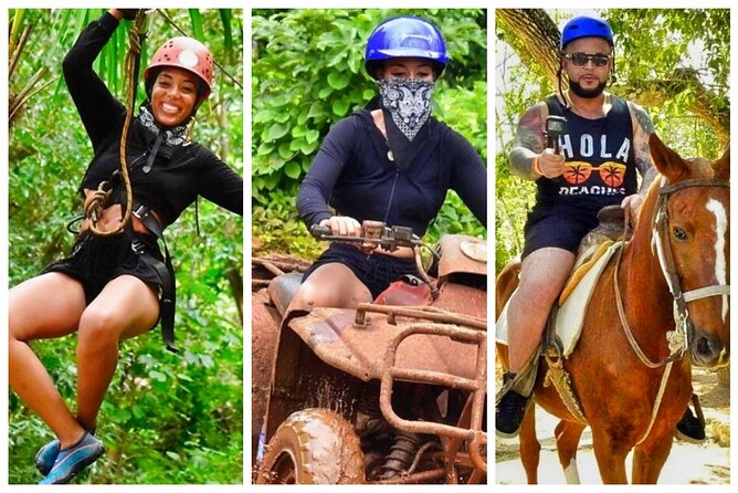 Half-Day Horseback Riding and Extreme Adventure Cancun Tour - Starting with 30 minutes at El Rey Polo Club