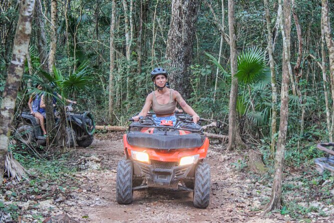 Half Day in Cancun Atvs Ziplines and Cenote Park - Mexican snacks and the extra-cost menu
