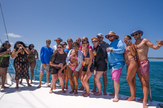 Hip hop party boat, adults only - The clear-water stop in the Mexican Caribbean