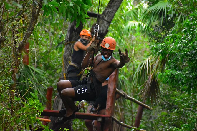 Horseback, ATV´s, Ziplines, Cenote, Hanging bridge Lunch and Round Trip Included - Group size, pace, and safety