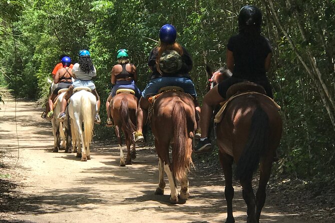 Horseback, ATV´s, Ziplines, Cenote, Hanging bridge Lunch and Round Trip Included - Getting from Cancun to the Mayan jungle