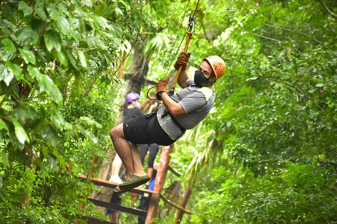 Horseback riding and ATV in the jungle, Ziplines, Cenote & Lunch - Food, water, photos, and the extra costs