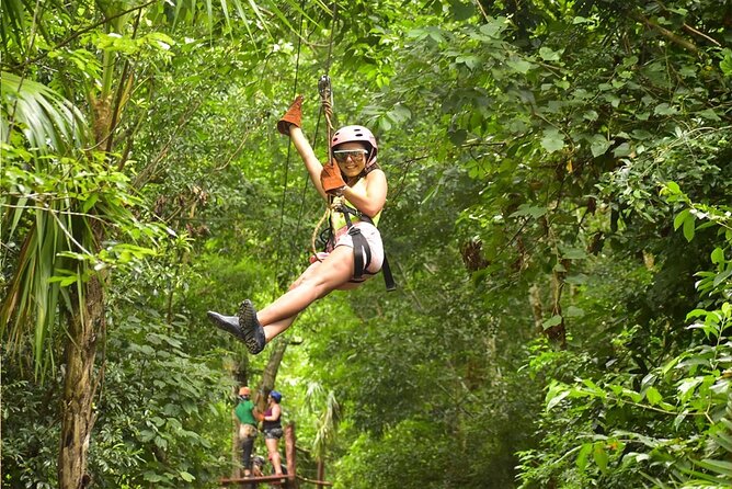 Horseback Riding + ATV + Cenote + Zip-Line from Cancun and Playa del Carmen - ATV riding on a short ranch circuit