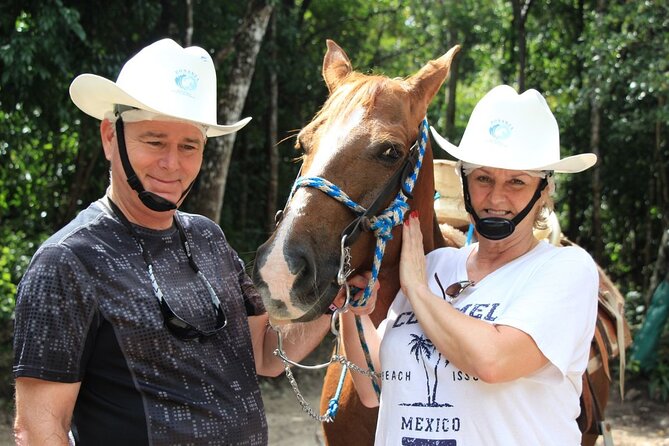 Horseback Riding Tour at Rancho Bonanza and Cenote Swim - A gentle ride into the Riviera Maya jungle
