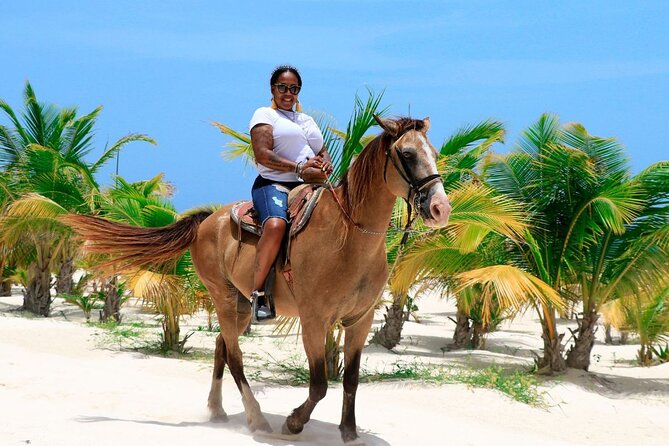 Horseback Riding Tour at Rancho Bonanza and Cenote Swim - The ride is calm, orderly, and not thrilling