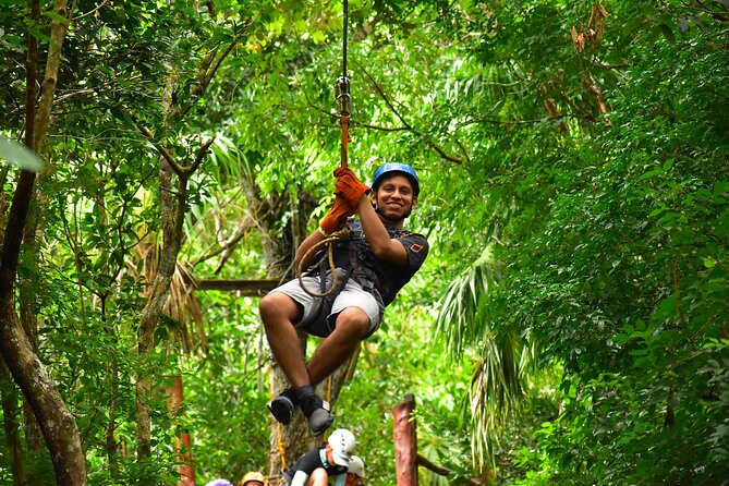 Horseback riding Tour with ATV circuit, ziplines and Cenote - Four ways to explore the Puerto Morelos jungle