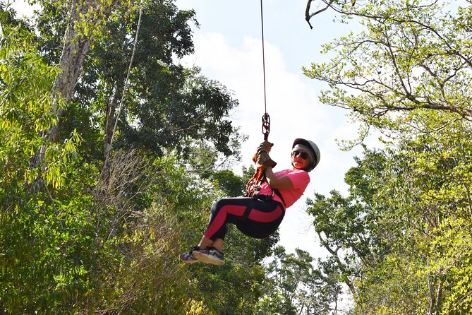 Horseback riding Tour with ATV circuit, ziplines and Cenote - Snack, water and a compact half-day schedule