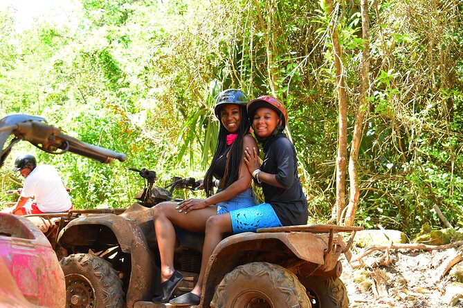 Horseback riding with ATV, zip lines and cenote, lunch and transfer - The ATV ride is noisy, bumpy and controlled