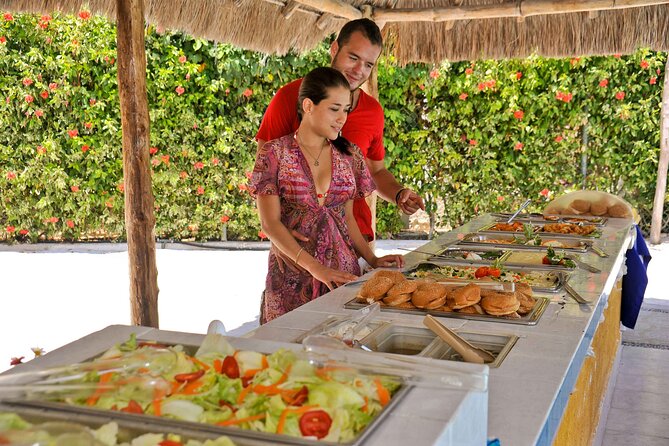 Isla Mujeres : All Inclusive Albatross Plus Tour with Transportation - Three hours at Playa Norte