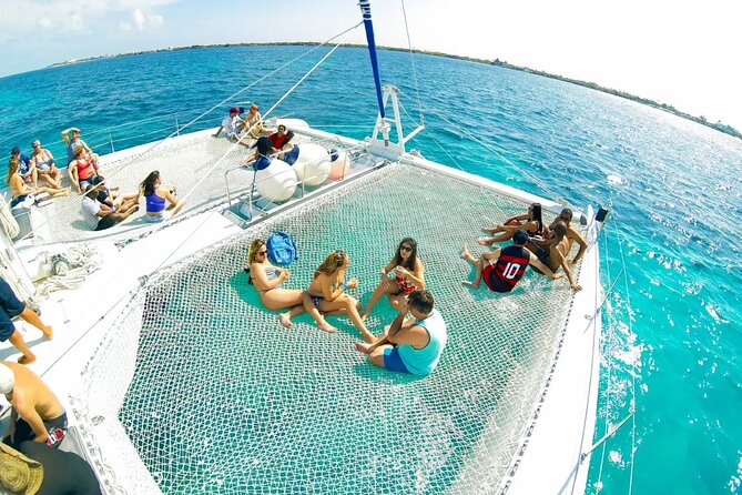 Isla Mujeres : All Inclusive Albatross Plus Tour with Transportation - Sailing from Marina Sailaway to Isla Mujeres