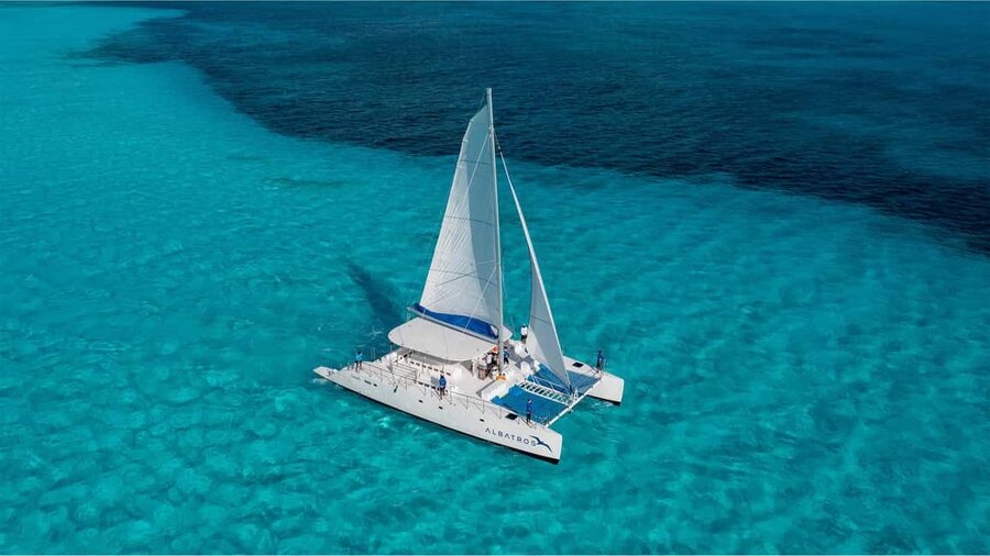 Isla Mujeres Catamaran, Snorkel & Buffet Lunch - The Catamaran Ride to Isla Mujeres
