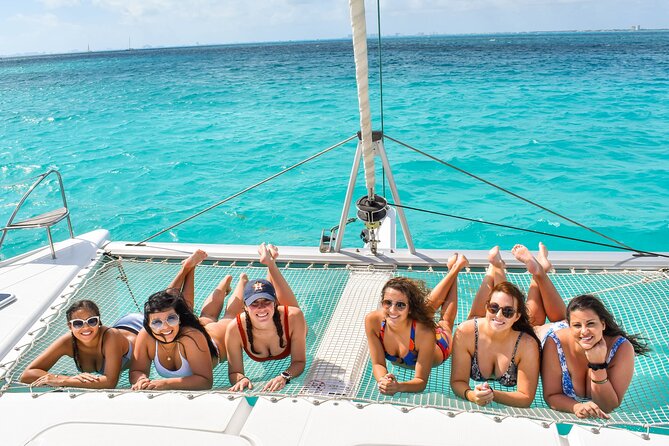Isla Mujeres Catamaran Tour with Snorkel, Open bar and Transport - Buffet lunch: convenient, but not a culinary reason to go