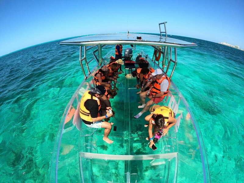 Isla Mujeres: Excursion Crystal Boat Tour at the Caribbean - Key points to know before booking
