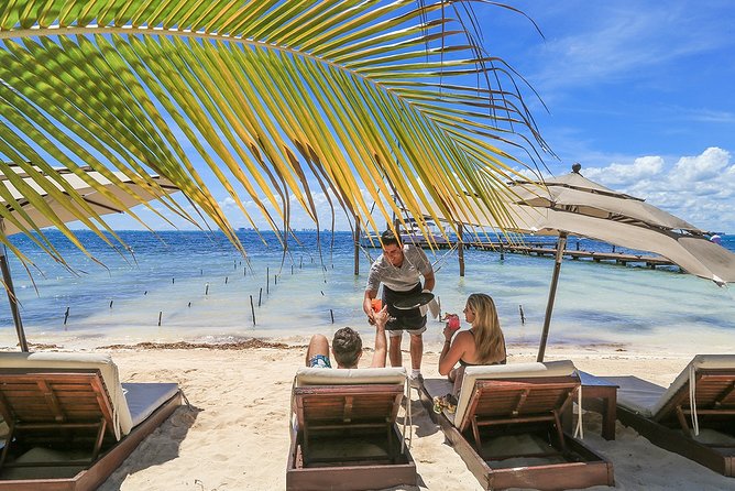 Isla Mujeres luxury catamaran with premium open bar and lunch - Sailing from Cancun with a smaller group