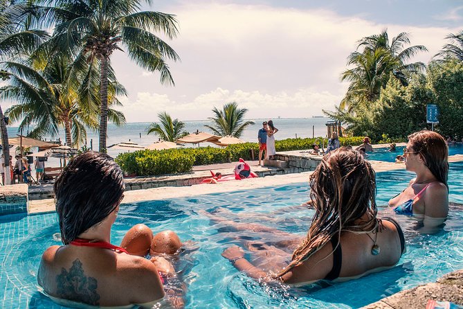 Isla Mujeres luxury catamaran with premium open bar and lunch - Booking, pickup, and cancellation details