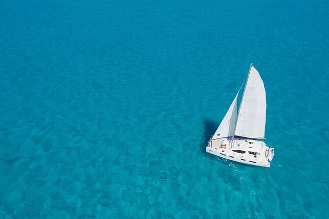 Isla Mujeres Luxury Sailing: Adults Only or Family Friendly - Sailing from Cancun with Isla Mujeres in view
