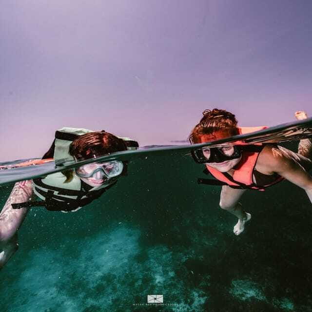 Isla Mujeres - MUSA and the Manchones Reef - Snorkel - Manchones Reef is likely the stronger swim