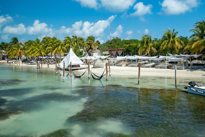 Isla Mujeres Plus by Albatros Catamarans - The beach club and the muddy natural area