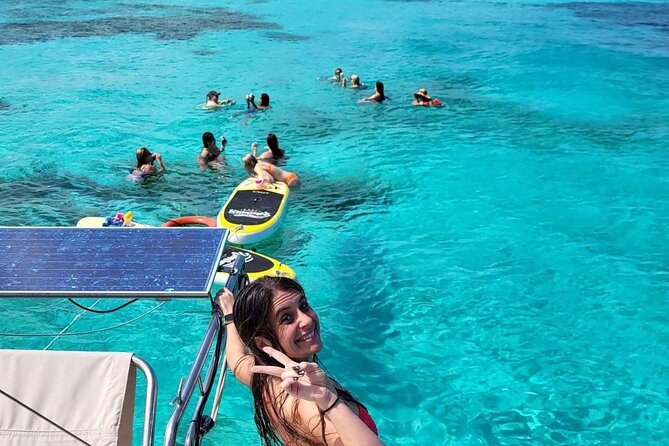 Isla Mujeres Private Catamaran, Cruising, Snorkeling having Fun!! - Starting in Centro on Isla Mujeres