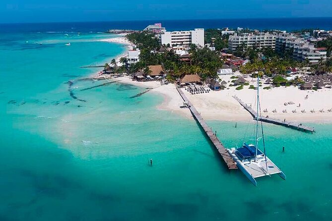 Isla Mujeres Sailing Adventure from Cancun - The reef stop and 35 minutes in the water
