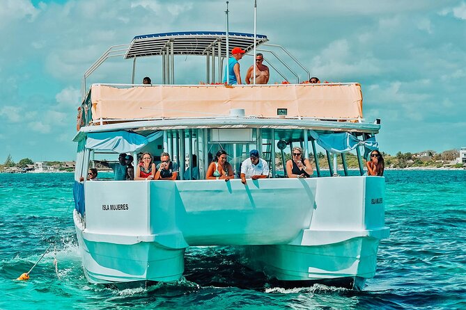 Isla Mujeres, Snorkel, Lunch & Pick Up from Cancun to P.Morelos - Choosing between freestyle and all-inclusive