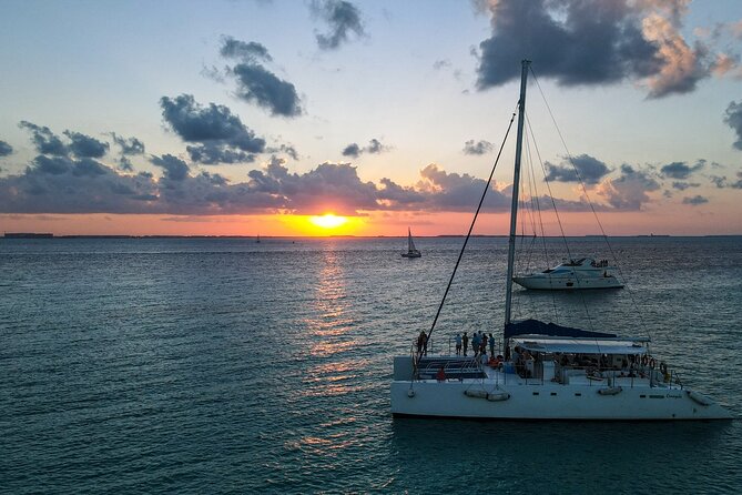 Isla Mujeres Sunset Cruise and Tour from Cancun - Swimming, photos, and the return ride