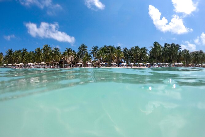 Isla Mujeres Tour on Catamaran with Snorkel, Open Bar, Buffet & Beach club - What the $77 price really buys