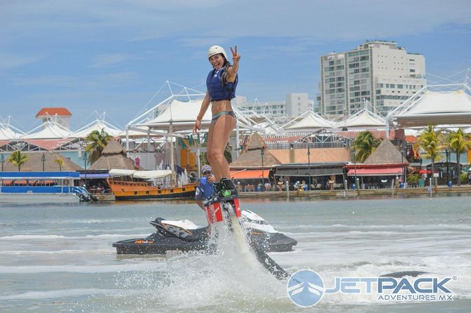 Jetpack Adventure in Cancun (Only for Brave Travelers) - Soaring above the lagoon