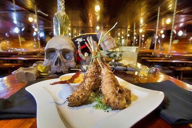 Jolly Roger Pirate Show and Dinner Cruise with Open Bar - Dinner with a deluxe open bar