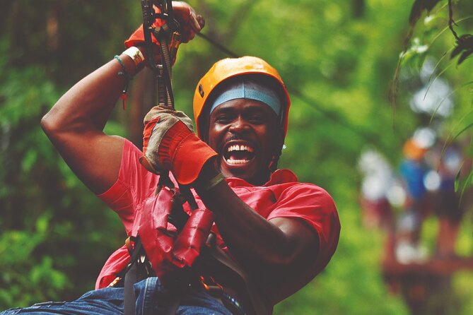 Jungle Adventure from Cancun: ATVs, ziplines, cenote and fun! - Cooling off in a sacred Mayan cenote
