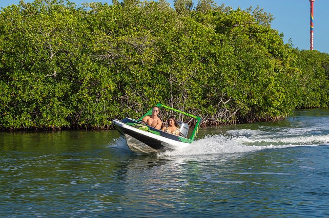 Jungle Tour adventure Cancun Speed Boat Through Mangrove - How this compares with a standard boat ride