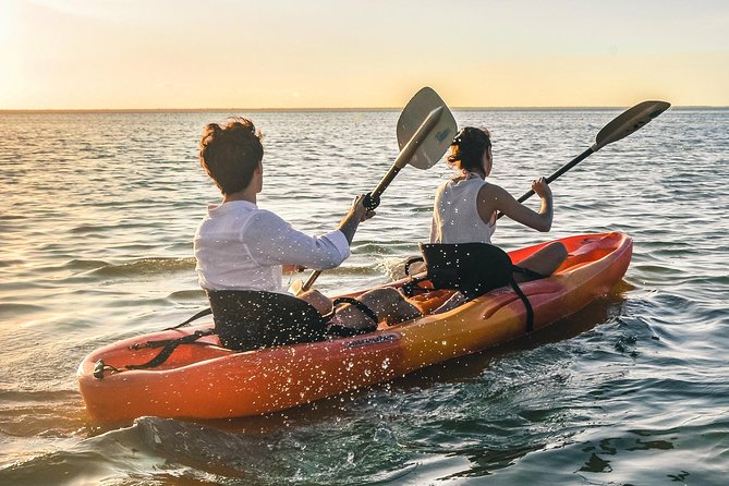 Kayak adventure through Laguna Nichupté in Cancun - Morning quiet or a pink sunset