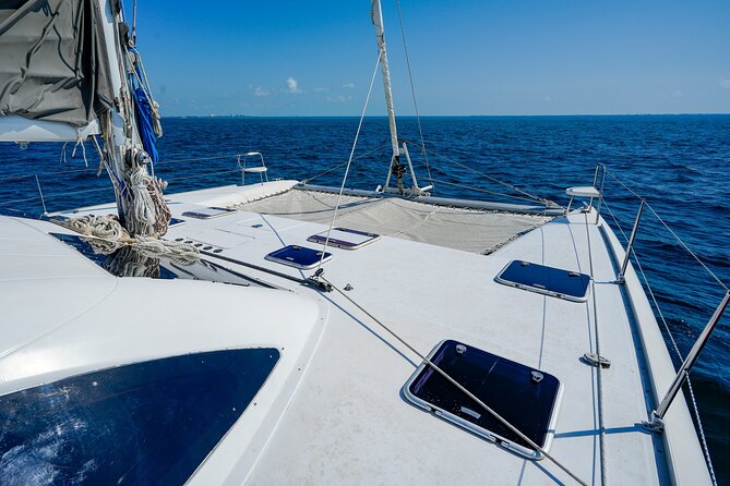 Laura Catamaran Private Tour to Isla Mujeres - Snorkeling at Meco Reef