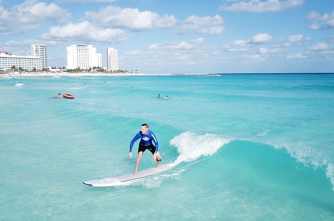 Learn to Surf in 1 Easy Lesson in Cancún - Is $95.58 good value?
