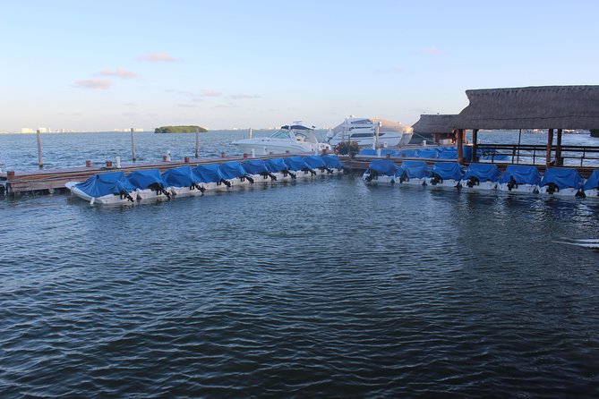 Live the experience of driving an Speedboat & Snorkel in CANCUN - Pickup and meeting point in Cancun’s Hotel Zone