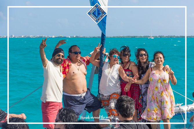 Luxury Catamaran tour to Isla Mujeres with Transportation from Cancun - Lunch, Drinks, and Beach-Club Time
