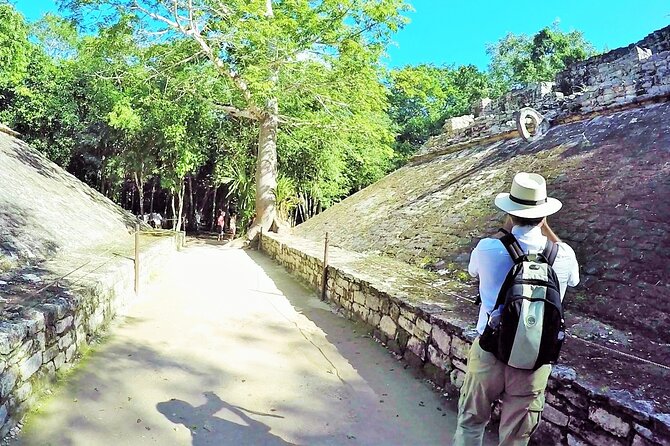 Maya Adventure from Cancun Coba and Tulum Ruins with Cenote swim - The guide can shape the whole experience