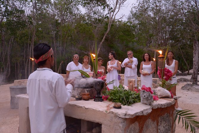 Maya Temazcal Night Ceremony from Cancun with Cenote Swim and Dinner - What this Maya evening is really about