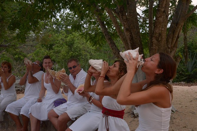 Maya Temazcal Night Ceremony from Cancun with Cenote Swim and Dinner - Arriving at Dos Palmas and meeting the community
