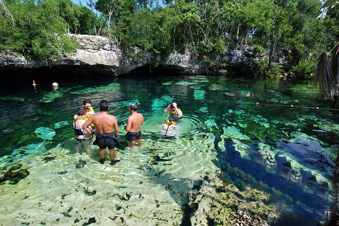 Mayan Adventure from Cancun - Three Mayan water worlds in one half-day