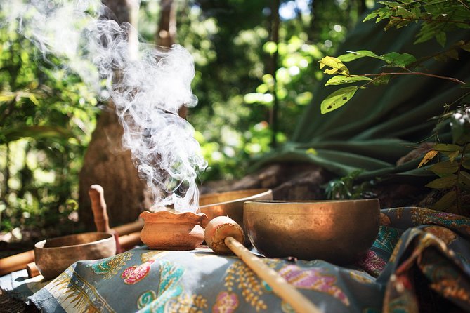 Night Mayan Temazcal Purification Ceremony - Inside the temazcal steam hut