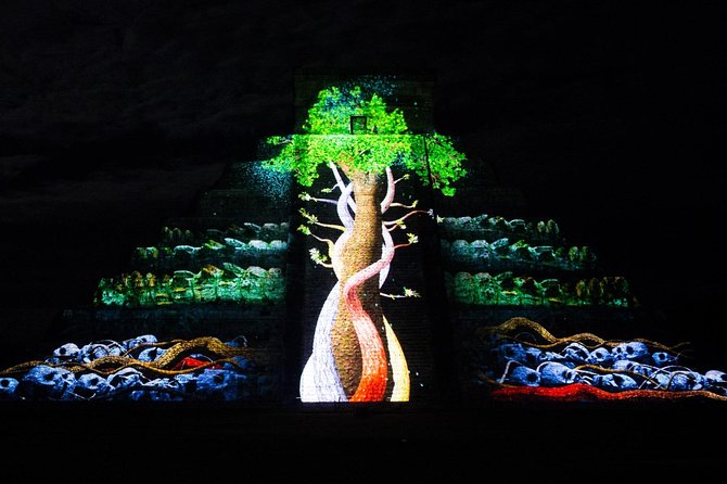 Oncelife experience of CHICHEN ITZA NIGHT SHOW. Cenote and Valladolid included. - Hubiku Cenote: swimming beneath the Yucatan