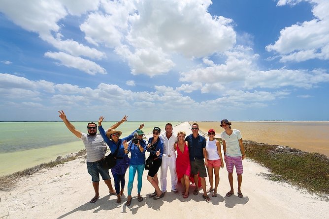 Pink Lake Tour from Las Coloradas with lunch and boat ride - Las Coloradas, where salt makes the water pink