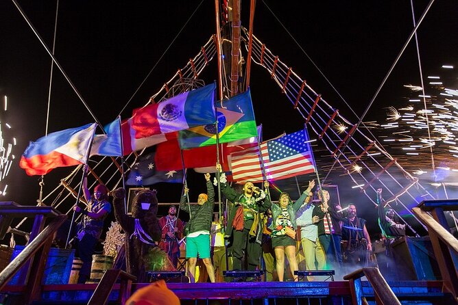 Pirate Ship Jolly Roger with Dinner and Open Bar - Punta Sam logistics matter