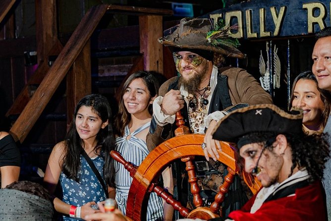 Pirate Ship Jolly Roger with Dinner and Open Bar - Dinner choices from shrimp to truffle risotto