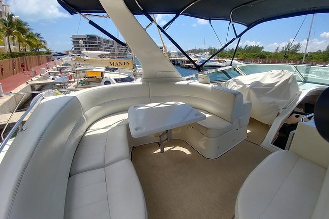 Playa Mujeres rent a Yacht 4hrs with Food and drinks aboard CA55 - Timing, weather, and seasickness