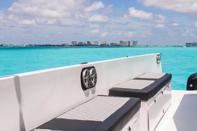 Private Atomic Catamaran Tour to Isla Mujeres - Snorkeling with equipment supplied