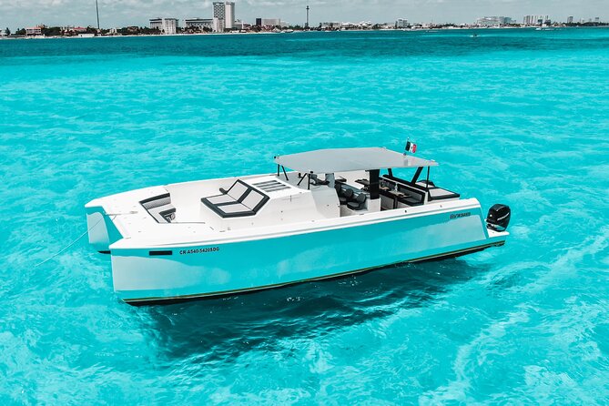 Private Atomic Catamaran Tour to Isla Mujeres - Breakfast, sailing, and the open bar