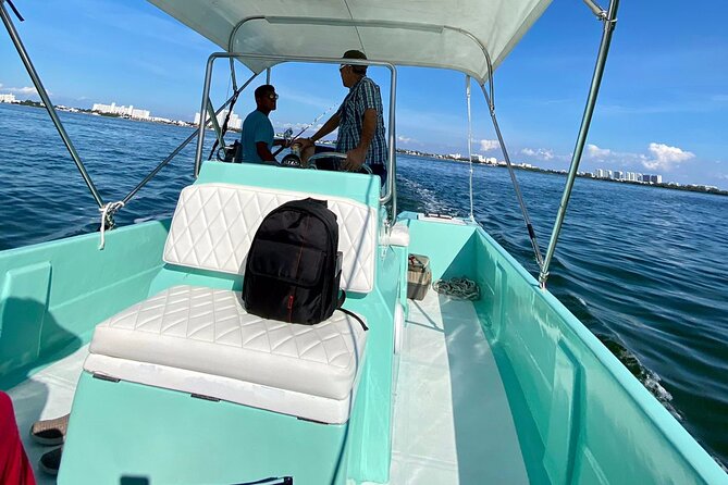 Private Boat Lake Ride and Cancun Bay Sightseeing - Cancun Bay views from a private boat