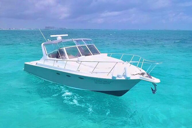 Private Cancun Yacht Tour 42ft up to 8 pax - The marina meeting point and return